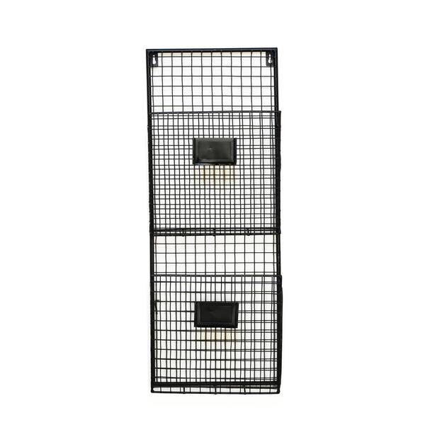 Shop Designstyles Metal Two Pocket Wall File Holder Free