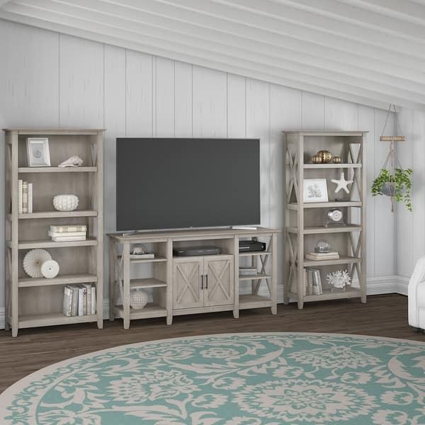 The Gray Barn Tall Tv Stand With Set Of 2 Bookcases The Gray Barn Tall Tv Stand With