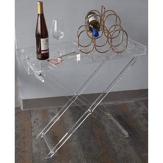 designstyles acrylic folding tray table