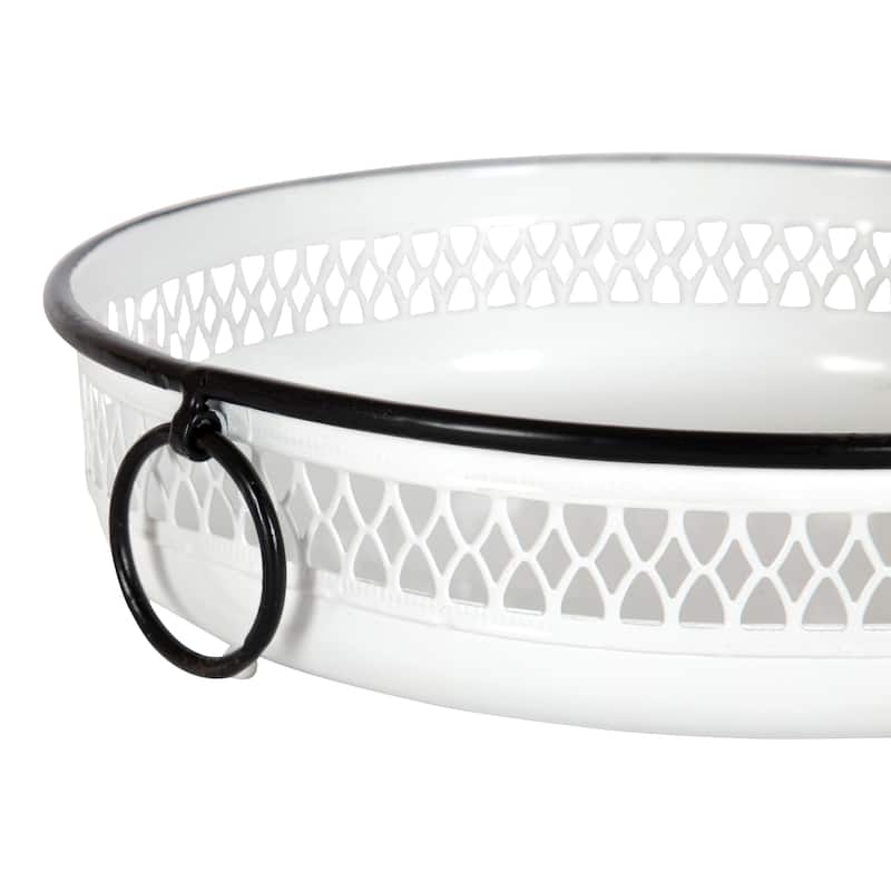 Kate and Laurel Madigan Decorative Tray Set - 2 Piece