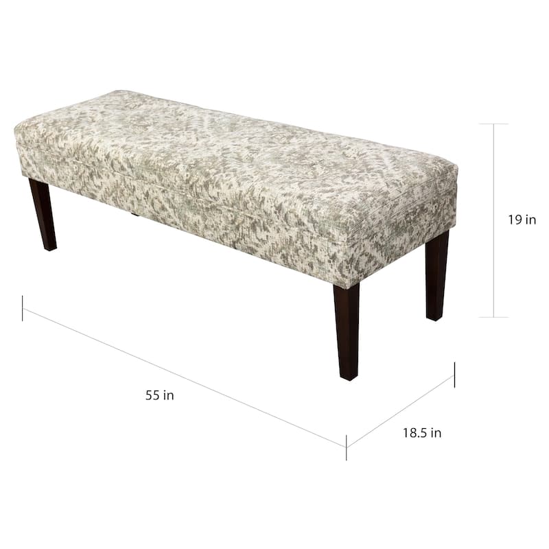 Copper Grove Chavuma Upholstered Button-tufted Bench