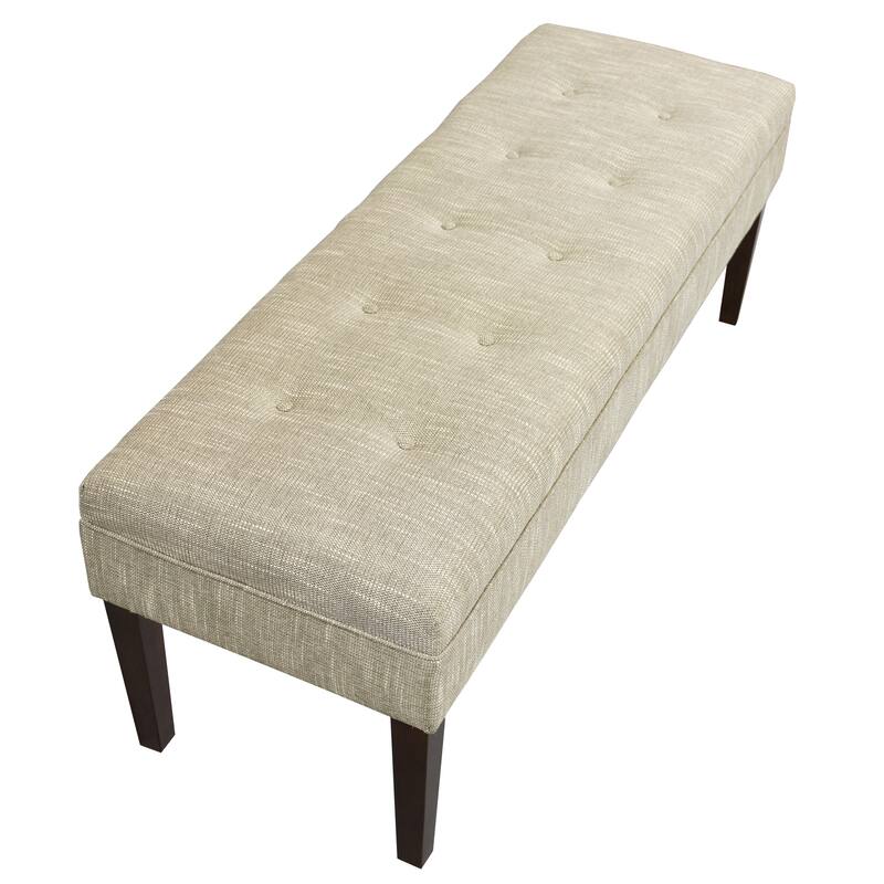 Copper Grove Chavuma Upholstered Button-tufted Bench