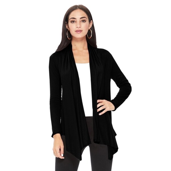 dressy black cardigan sweater