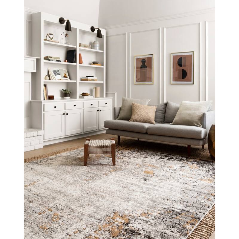 Alexander Home Keara Abstract Contemporary Rug