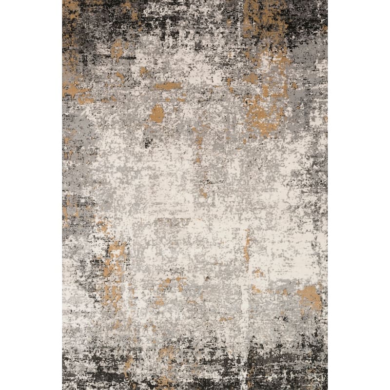 Alexander Home Keara Abstract Contemporary Rug