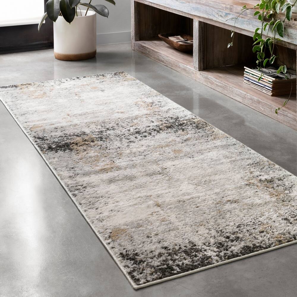 Alexander Home Keara Abstract Contemporary Rug