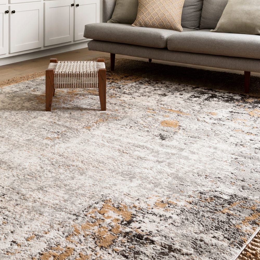 Alexander Home Keara Abstract Contemporary Rug