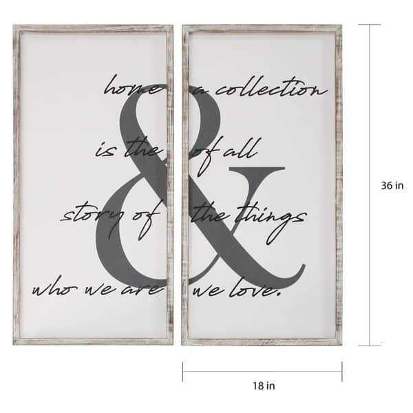The Gray Barn 2 Piece Home Is The Story Wall Art Overstock The Gray Barn 2 Piece Home Is The Story Wall Art Overstock