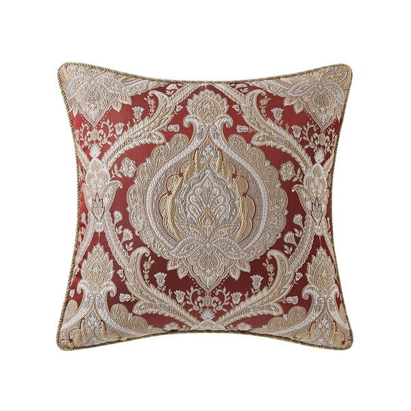 burgundy throw pillows