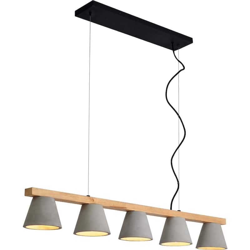 Carson Carrington Talnbacken 5-light Linear Chandelier - N/A