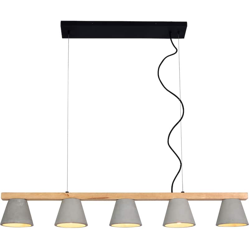 Carson Carrington Talnbacken 5-light Linear Chandelier - N/A