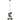 Carson Carrington Taftea Black Glass Modern Chandelier