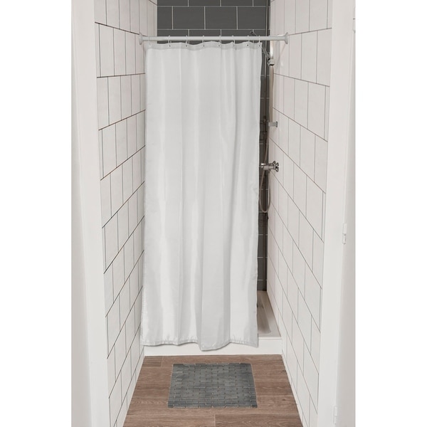 narrow shower curtain