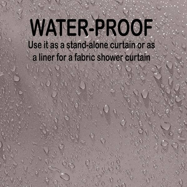Shop Resistant Small Stall Shower Curtain Liner Narrow Size 48 W X