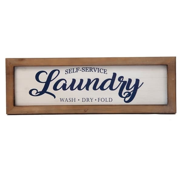 Porch & Den Shaniko Laundry' Wall Sign - Overstock - 30077145