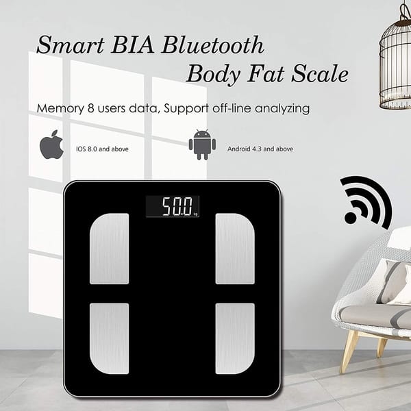 Shop True Integral Bluetooth Body Fat Smart Scale With Smartphone