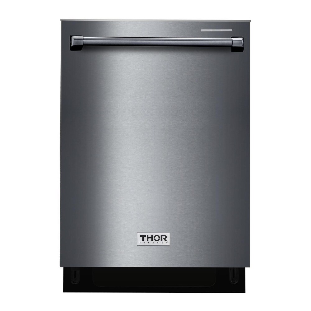 Thor Kitchen  - 24&quot; Built-In Dishwasher in Black Stainless Steel