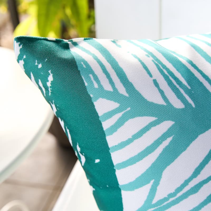 Outdoor Classic Leaves Throw Pillow by Havenside Home