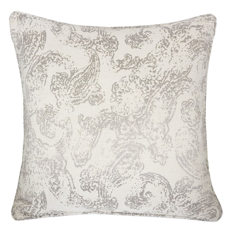 Nora Jacquard 20" Square Decorative Throw Pillow