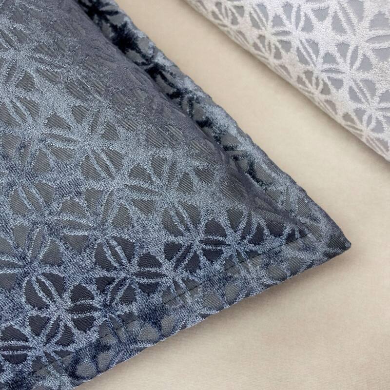 Isabella Jacquard Throw Pillow, Violet Faya