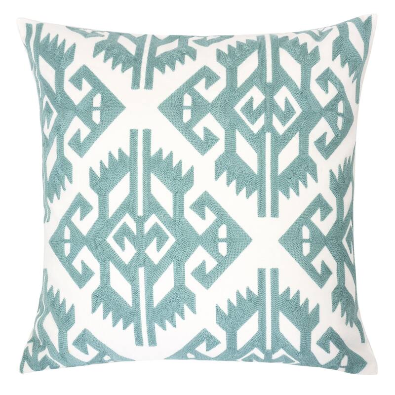 Madelyn Cotton 20" Square Decorative Throw Pillow