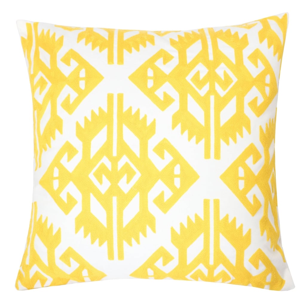 Madelyn Cotton 20" Square Decorative Throw Pillow