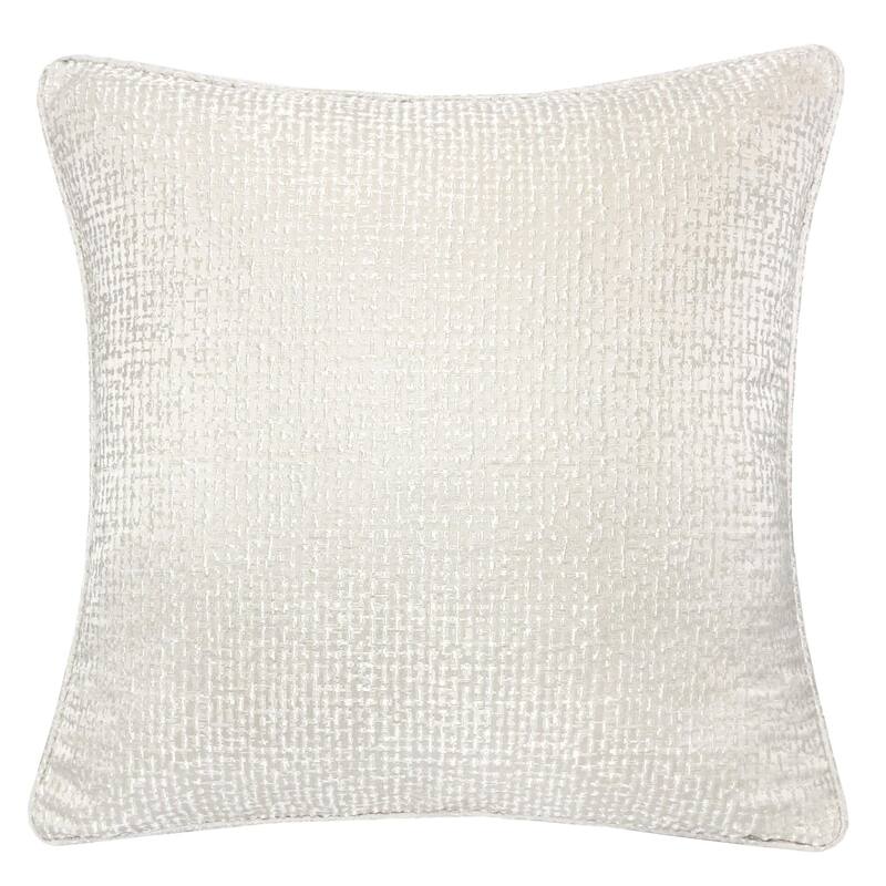 Chloe Jacquard Plaid Throw Pillow