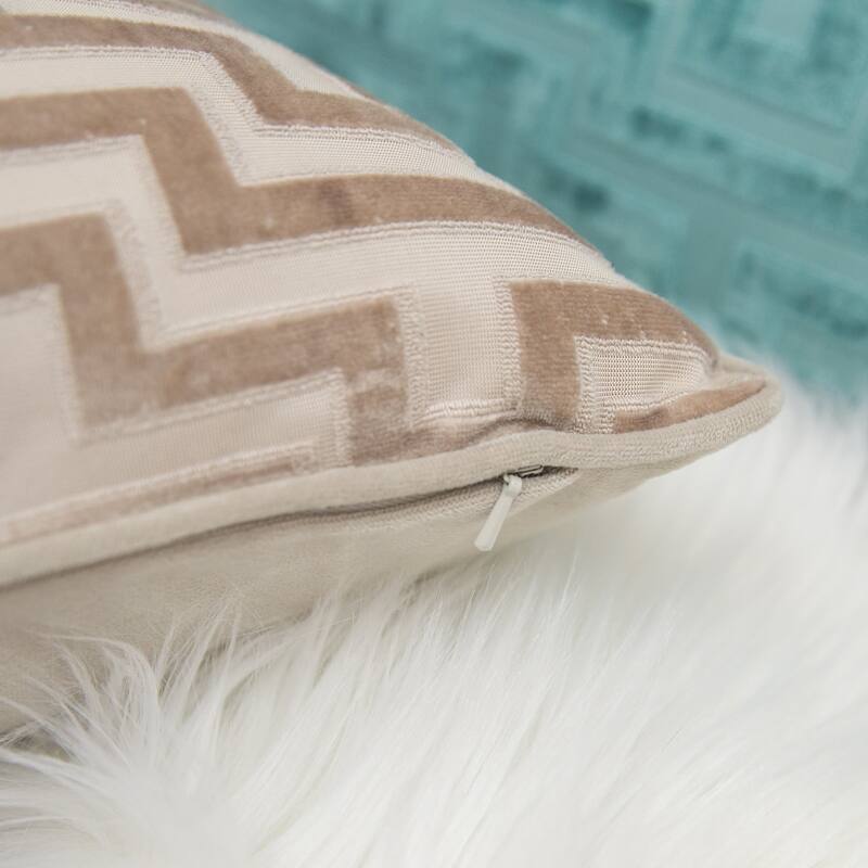 Jasmine Modern Maze 12"x20" Rectangle Decorative Throw Pillow
