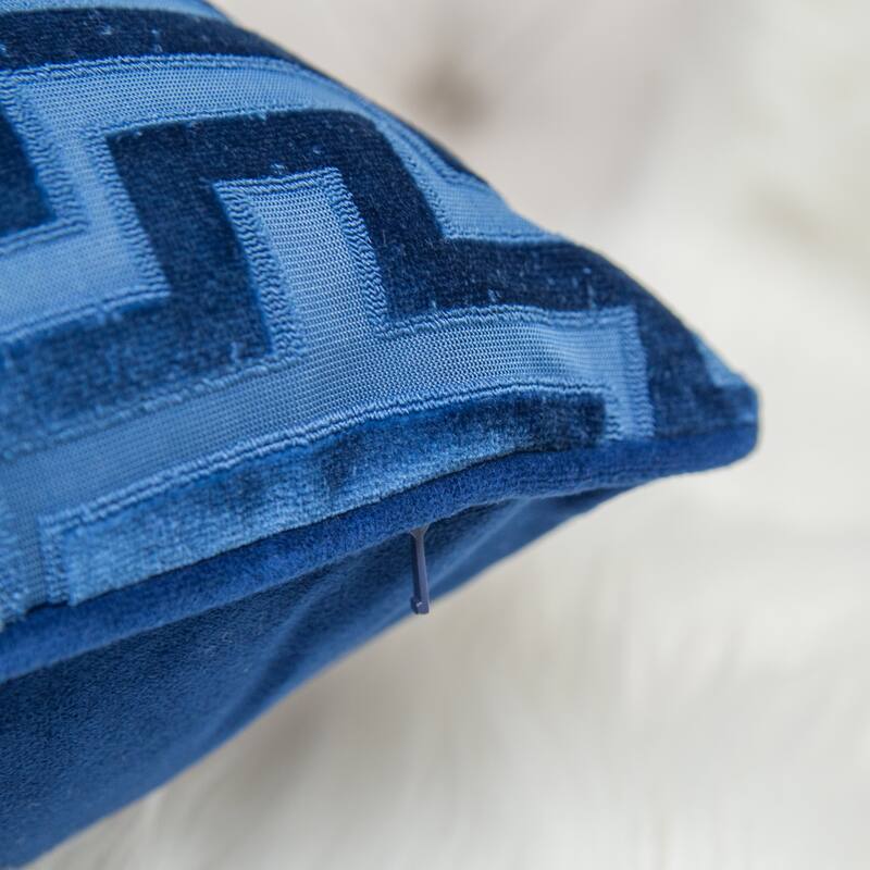 Jasmine Modern Maze 12"x20" Rectangle Decorative Throw Pillow