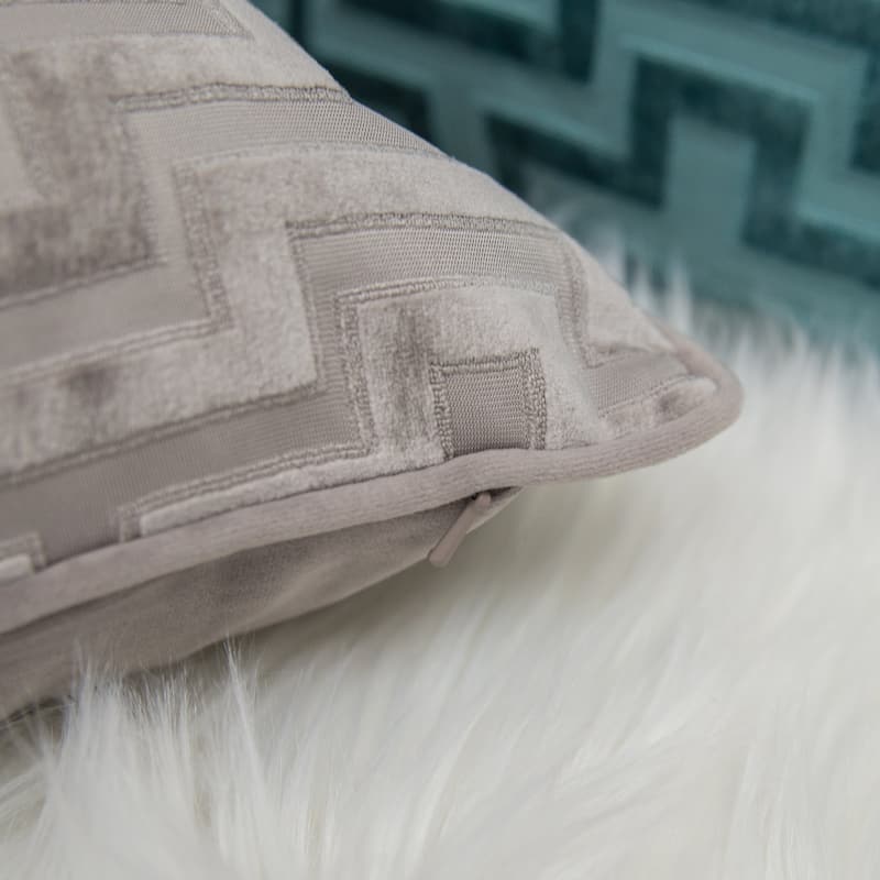 Jasmine Modern Maze 12"x20" Rectangle Decorative Throw Pillow