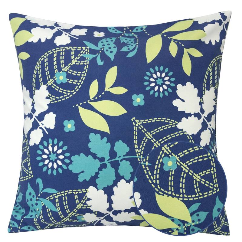 Outdoor Pillow, Tropical Leaf