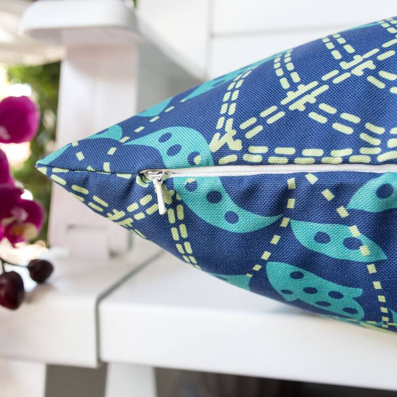 Outdoor Pillow, Tropical Leaf
