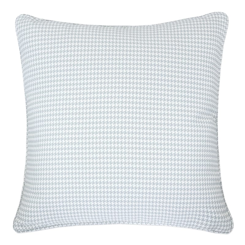 Sophia Houndstooth 20" Square Decorative Throw Pillow