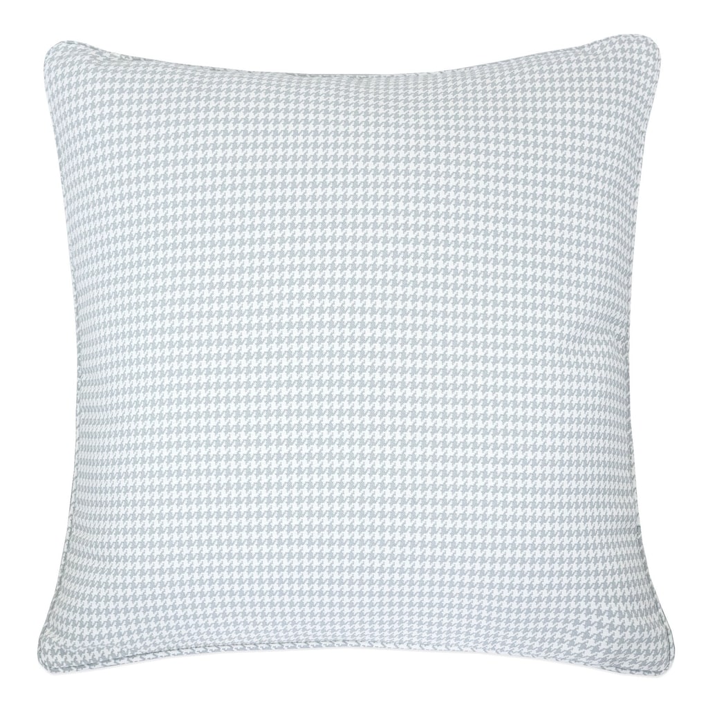 Sophia Houndstooth 20" Square Decorative Throw Pillow