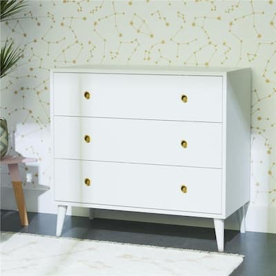 The Novogratz Harper 3-Drawer Storage Dresser Organizer