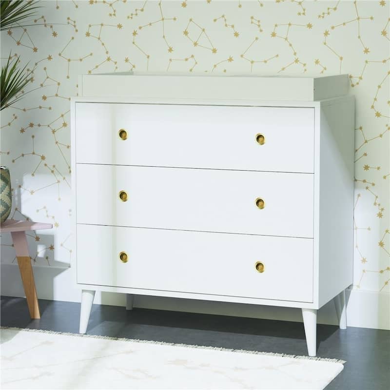 The Novogratz Harper 3-Drawer Storage Dresser Organizer