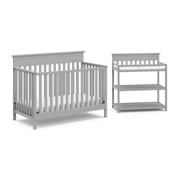 Shop Crib And Change Table Nursery Set In A Box 4 In 1