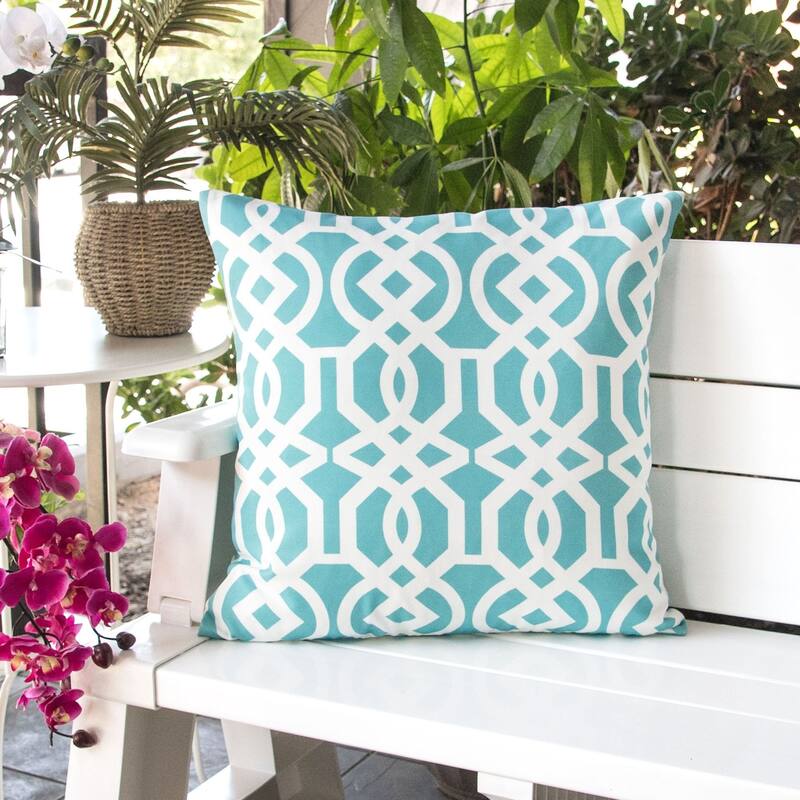 Outdoor Throw Pillow Classic Striped