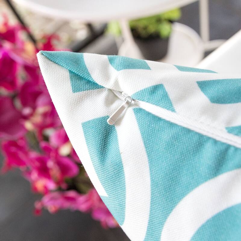 Outdoor Throw Pillow Classic Striped