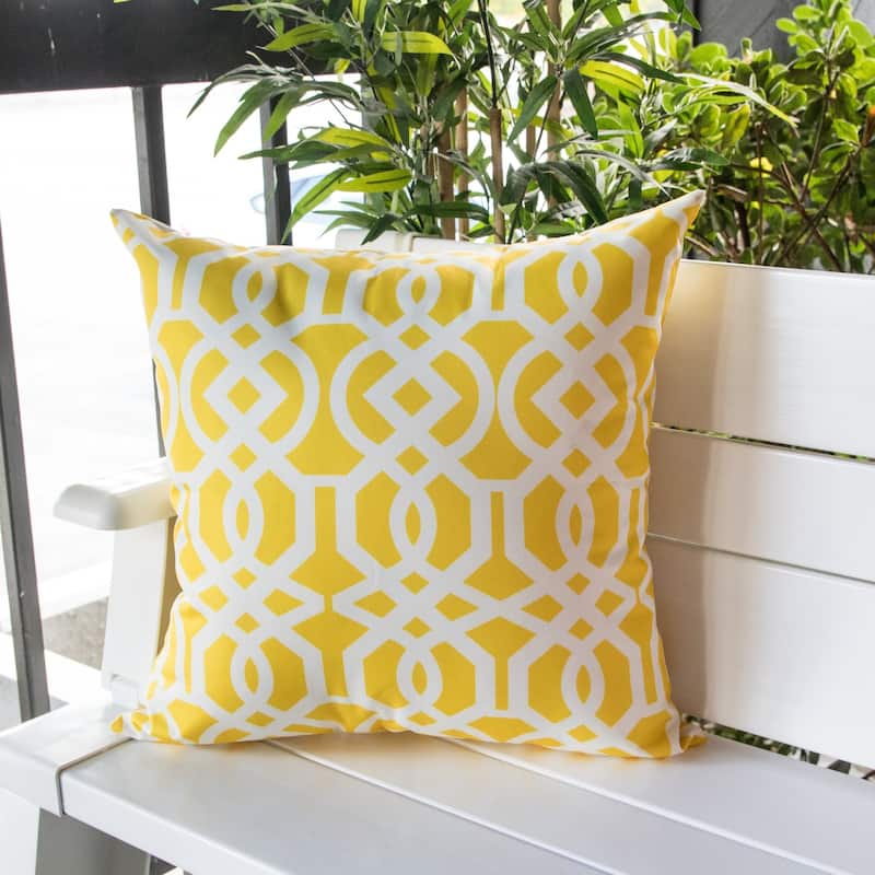 Outdoor Throw Pillow Classic Striped