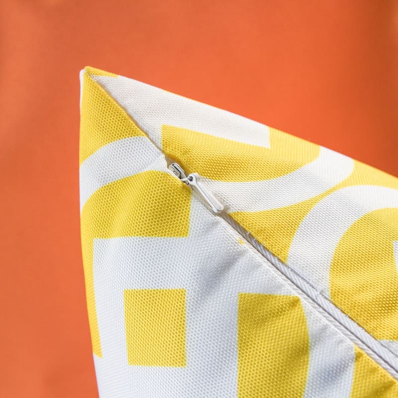 Outdoor Throw Pillow Classic Striped