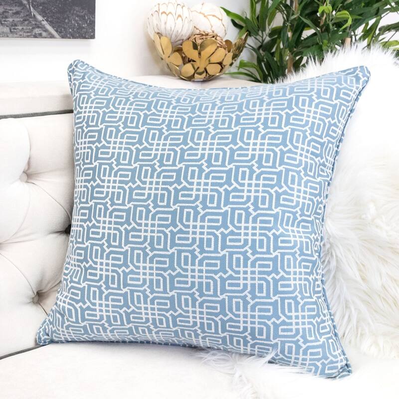 Diana Jacquard 20" Square Decorative Throw Pillow
