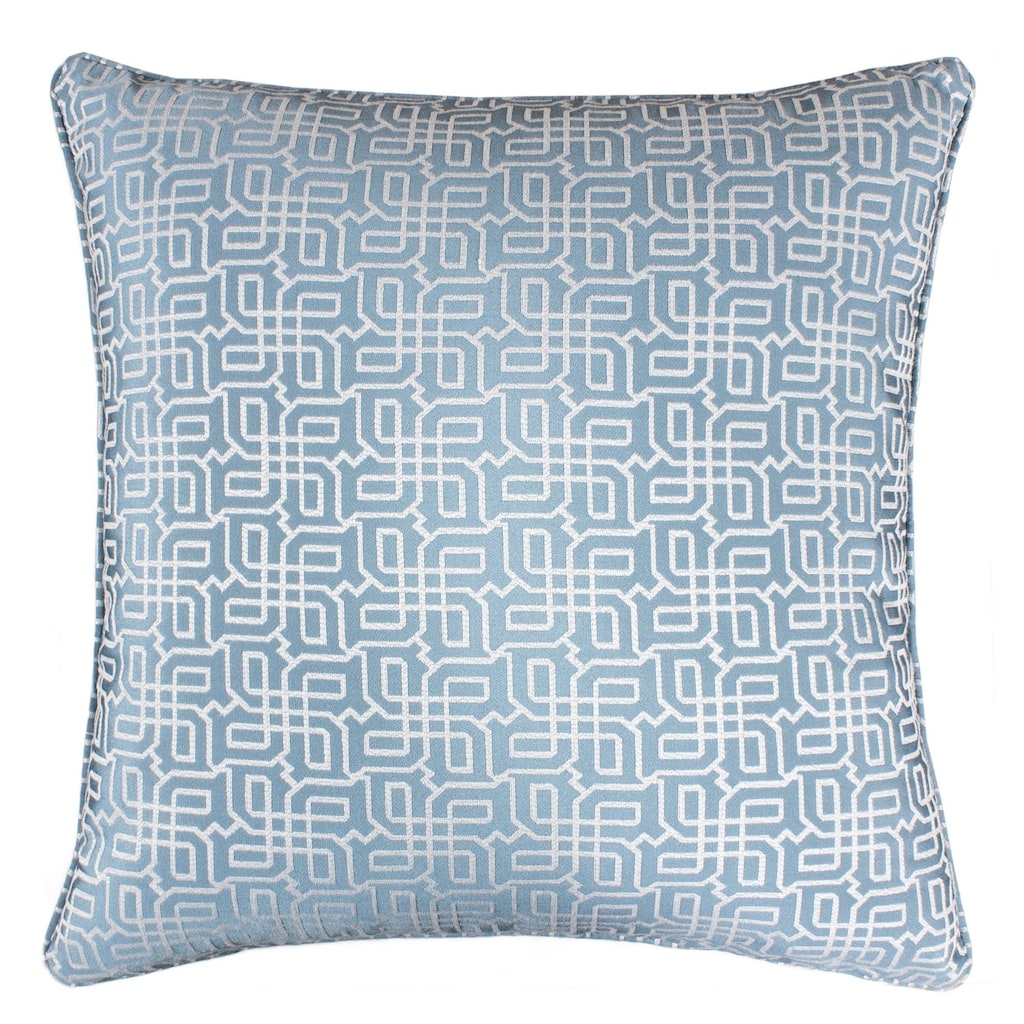 Diana Jacquard 20" Square Decorative Throw Pillow