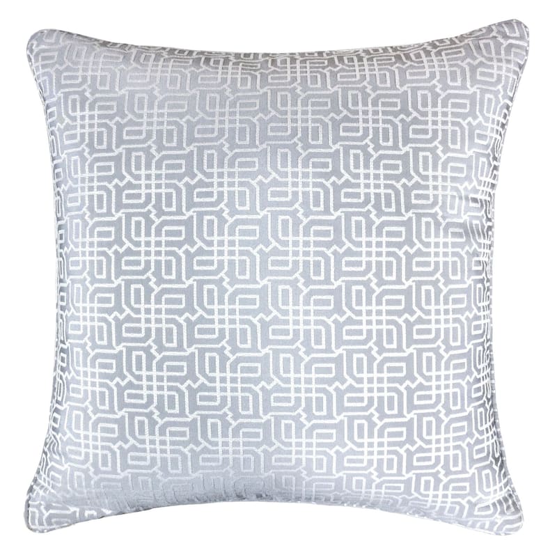 Diana Jacquard 20" Square Decorative Throw Pillow