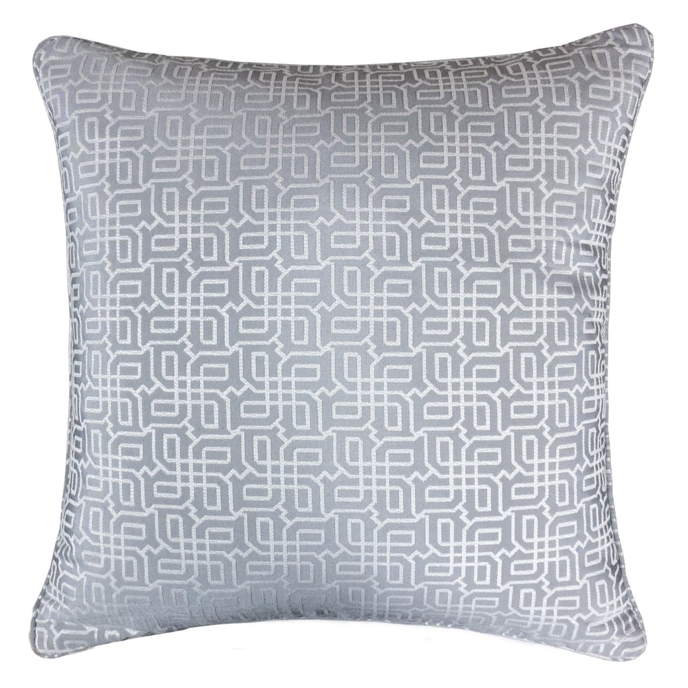 Diana Jacquard 20" Square Decorative Throw Pillow