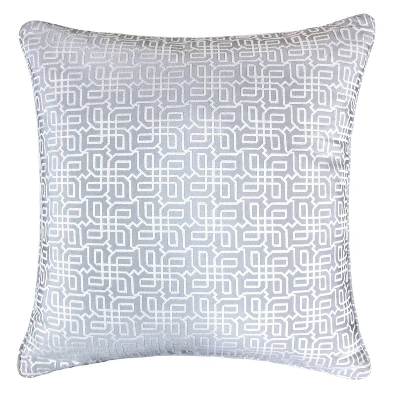Diana Jacquard 20" Square Decorative Throw Pillow