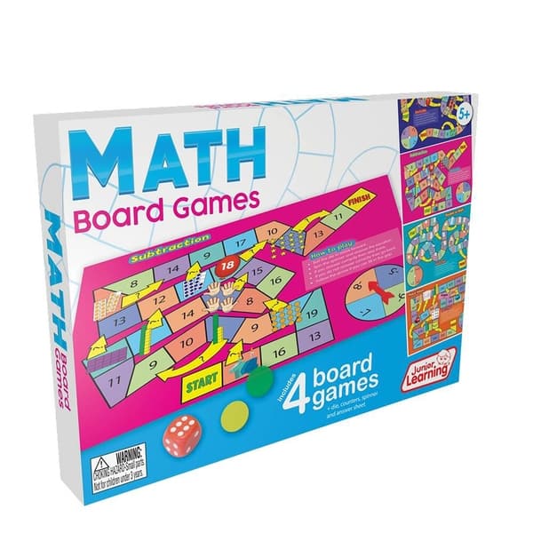 slide 2 of 2, Junior Learning Math Learning Educational Board Games