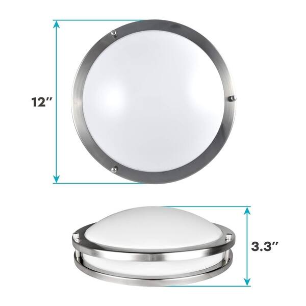 Shop Luxrite 12 Inch Led Flush Mount Ceiling Light Color