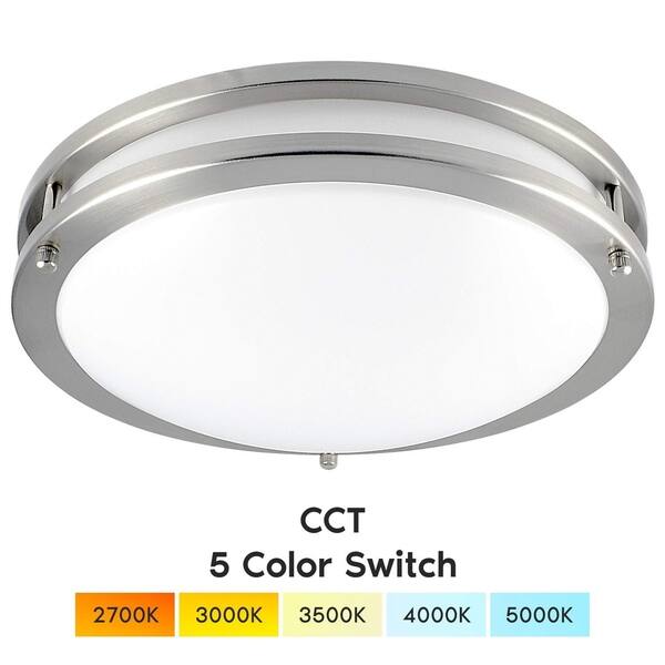 Shop Luxrite 12 Inch Led Flush Mount Ceiling Light Color