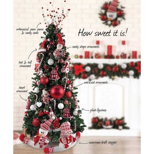Shop Fraser Hill Farm 225 Piece Home For The Holidays Peppermint